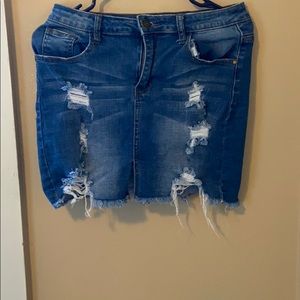 Jean skirt !